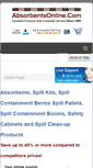 Mobile Screenshot of absorbentsonline.com